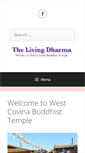 Mobile Screenshot of livingdharma.org